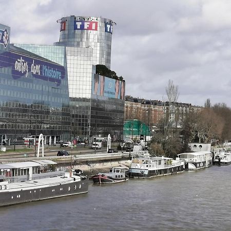 Logement Vue Sur La Seine Boulogne-Billancourt Dış mekan fotoğraf